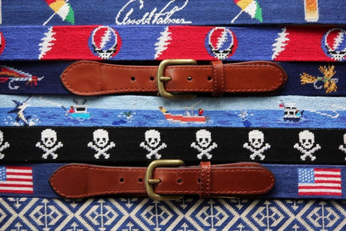 Needlepoint Belts