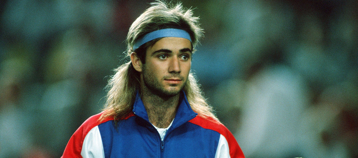 Andre Agassi Preppy Style