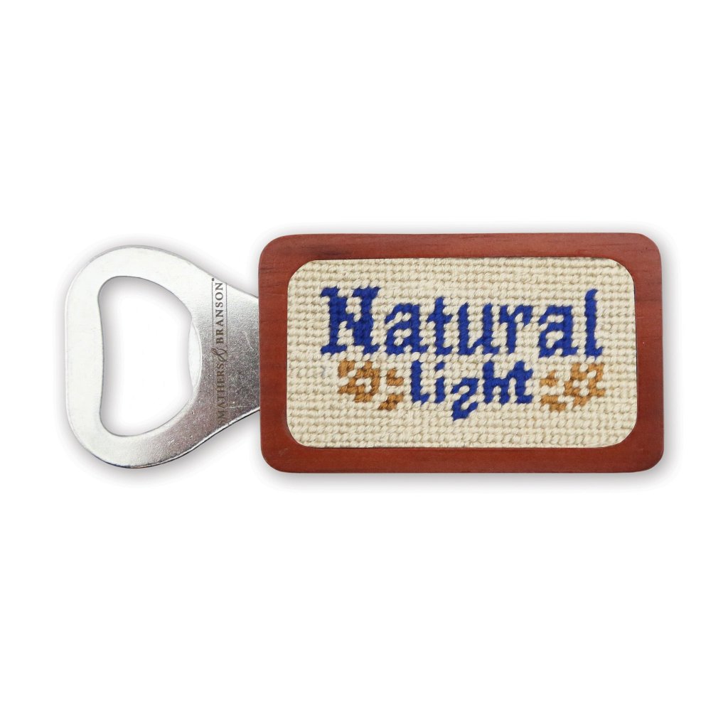 NEEDLEPOINT BOTTLE OPENER, VILLANOVA
