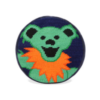 Big Dancing Bear Needlepoint McDowell Driver Headcover by Smathers & Branson - Country Club Prep