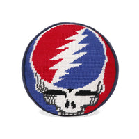 Big Steal Your Face Needlepoint McDowell Driver Headcover by Smathers & Branson - Country Club Prep