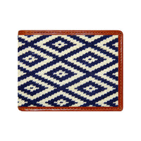 Gaucho Mini Needlepoint Bi-Fold Wallet by Smathers & Branson - Country Club Prep