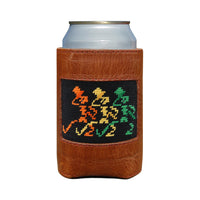 Grateful Dead Dancing Skeletons Needlepoint Can Cooler by Smathers & Branson - Country Club Prep