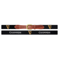 Guinness Harp Needlepoint Belt by Smathers & Branson - Country Club Prep