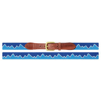 Ridgeline Needlepoint Belt by Smathers & Branson - Country Club Prep