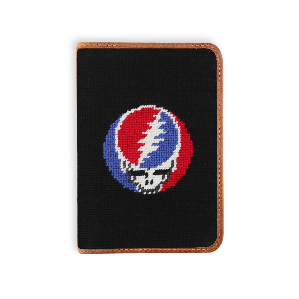 Steal Your Face Needlepoint Scorecard Holder by Smathers & Branson - Country Club Prep