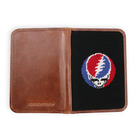 Steal Your Face Needlepoint Scorecard Holder by Smathers & Branson - Country Club Prep