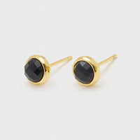 Power Gemstone "Protection" Stud by Gorjana - Country Club Prep