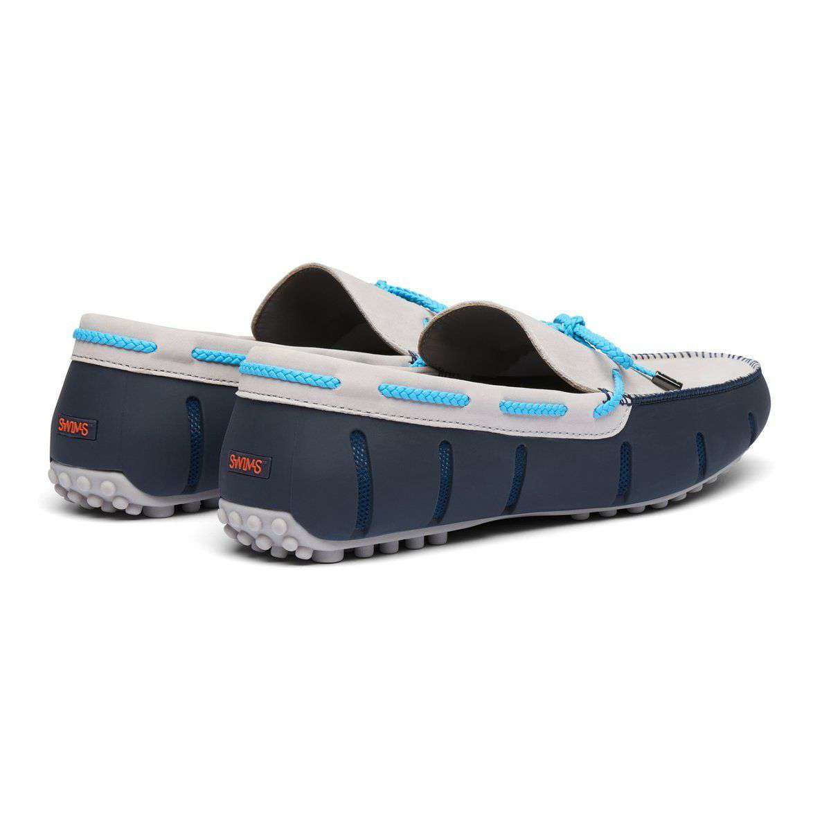 Braided Lace Lux Loafer Driver Nubuck by SWIMS - Country Club Prep