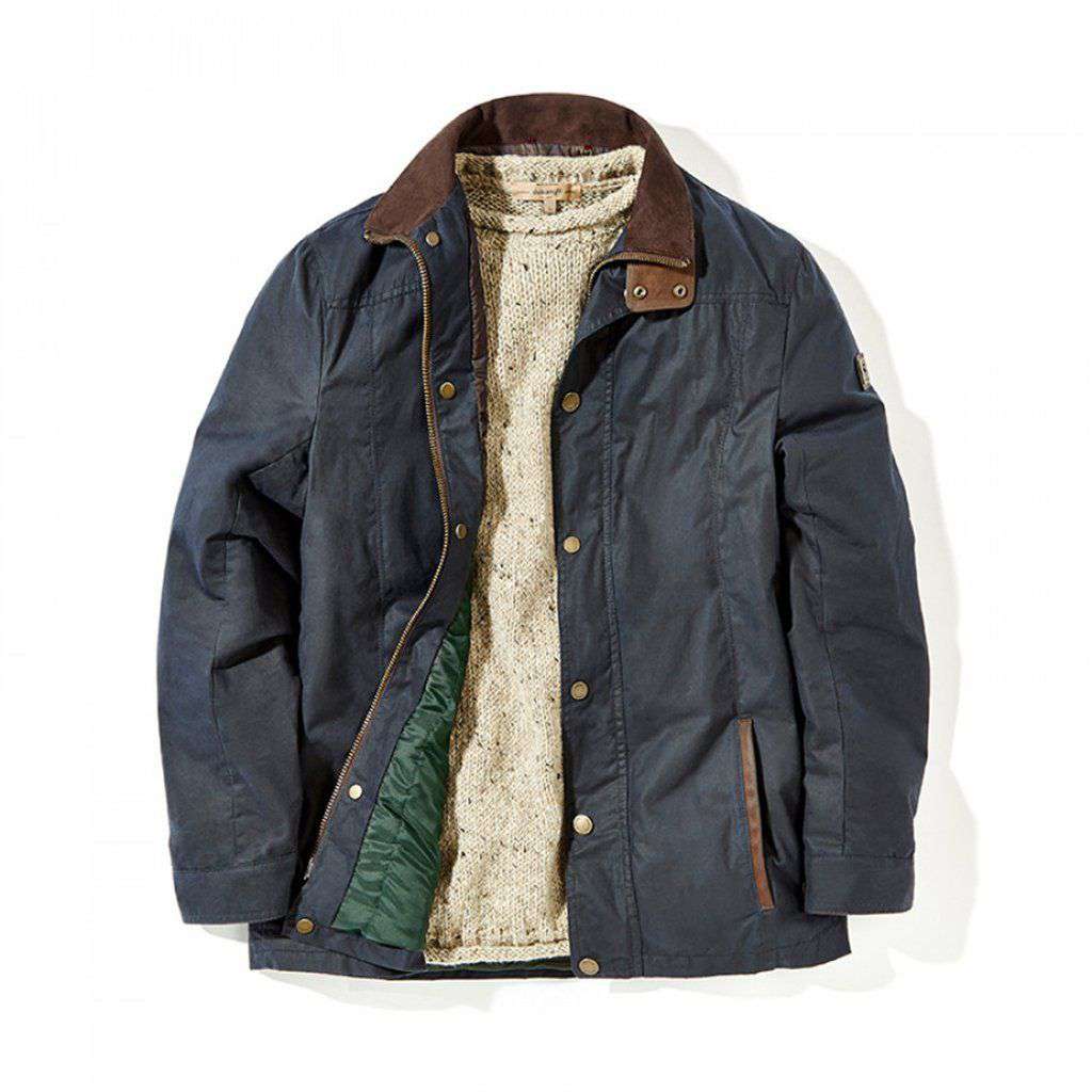 Carrickfergus Waxed Cotton Jacket by Dubarry of Ireland - Country Club Prep