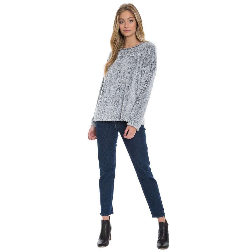 Cuddly Up Crew Shag Sherpa by Dylan (True Grit) - Country Club Prep