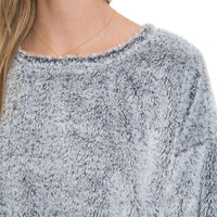 Cuddly Up Crew Shag Sherpa by Dylan (True Grit) - Country Club Prep