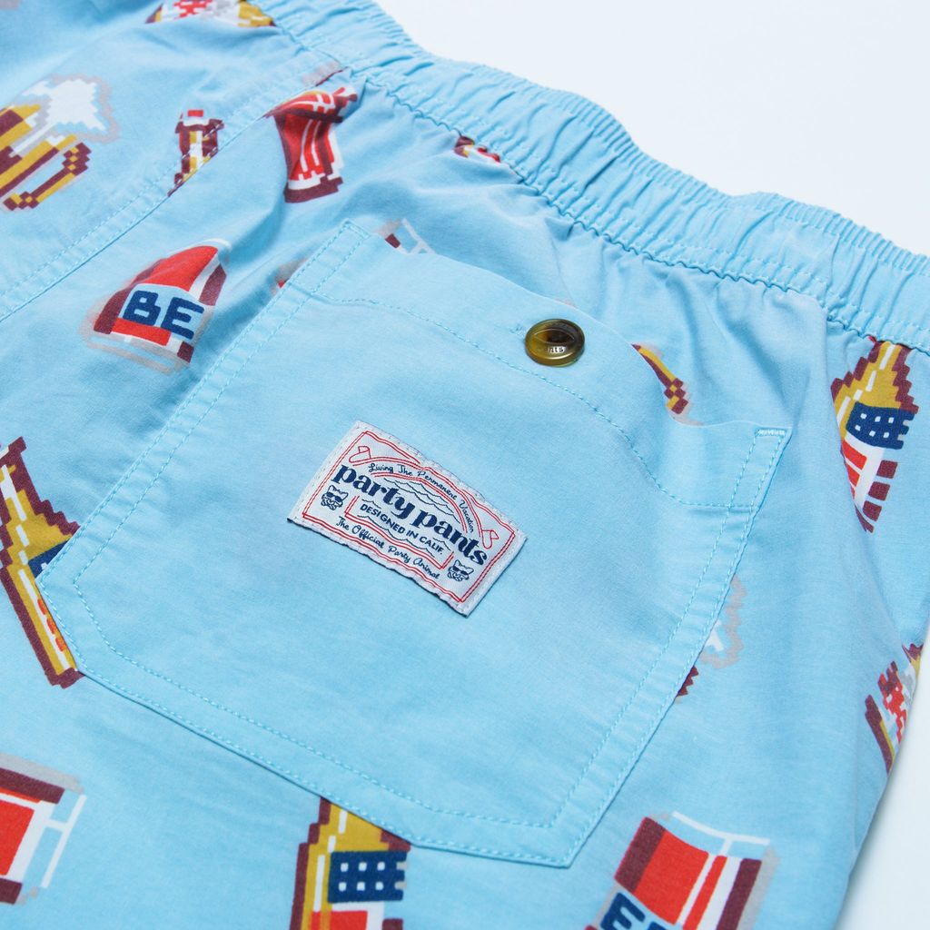 Beer Me Shorts by Party Pants - Country Club Prep