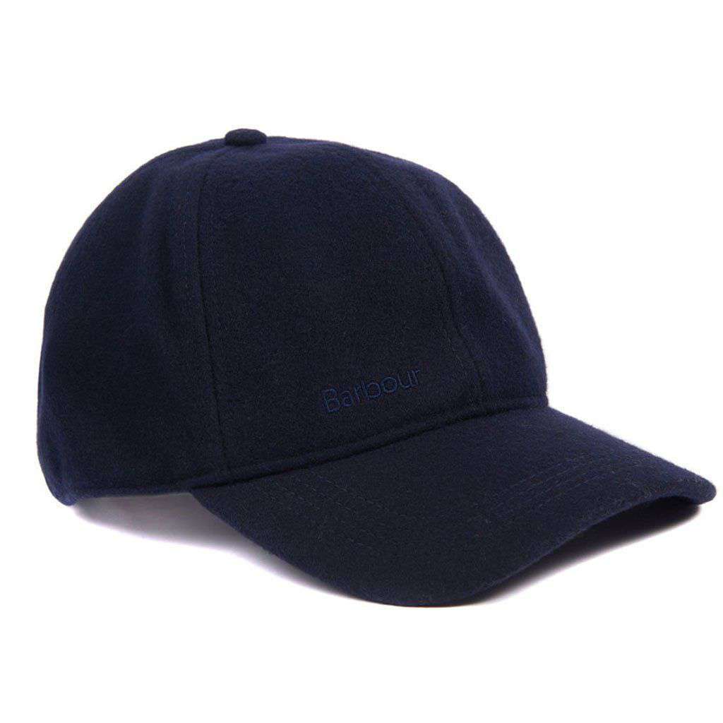 Barbour Coopworth Sports Cap in Navy Country Club Prep