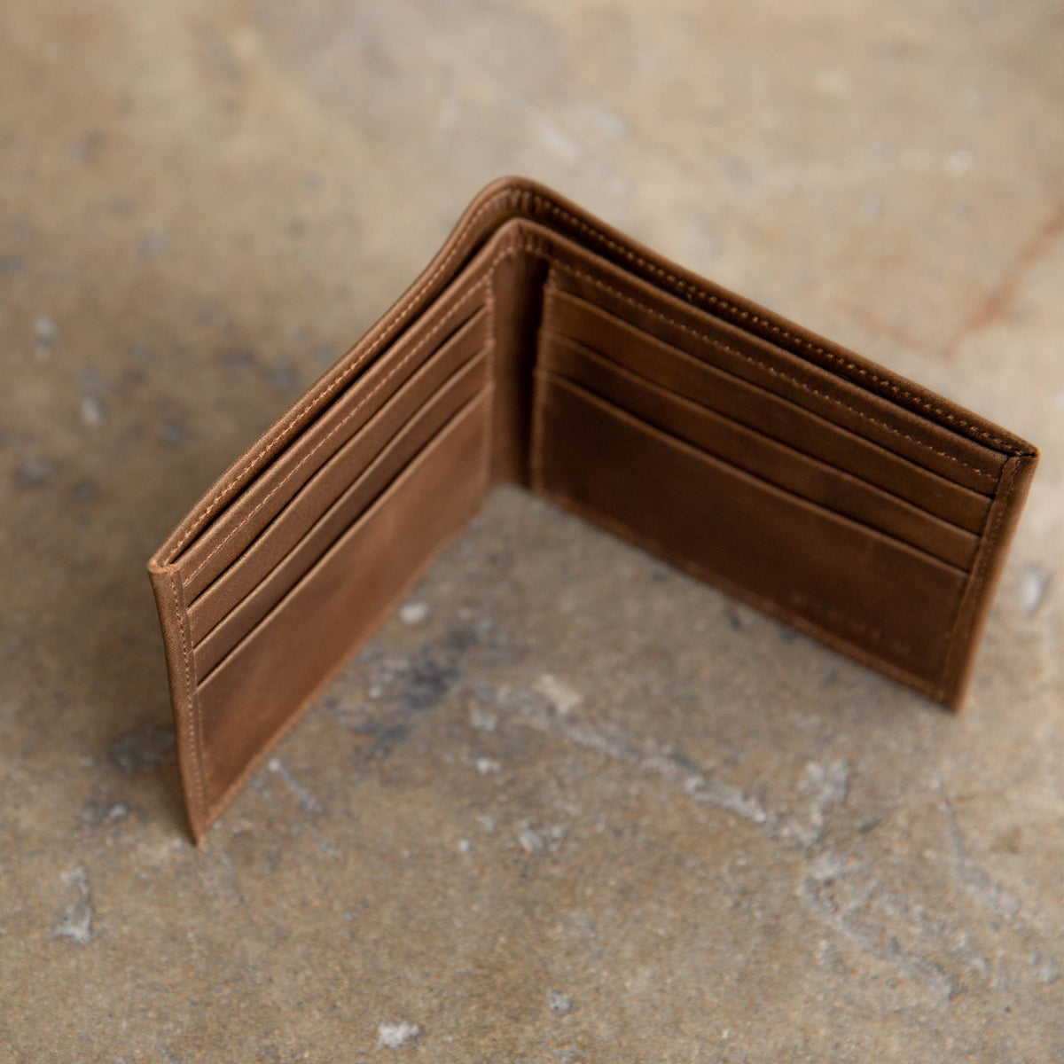 Brewer Wallet in Tobacco by Nisolo - Country Club Prep