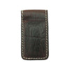 Vegas Bison Money Clip in Briar Brown by Country Club Prep - Country Club Prep