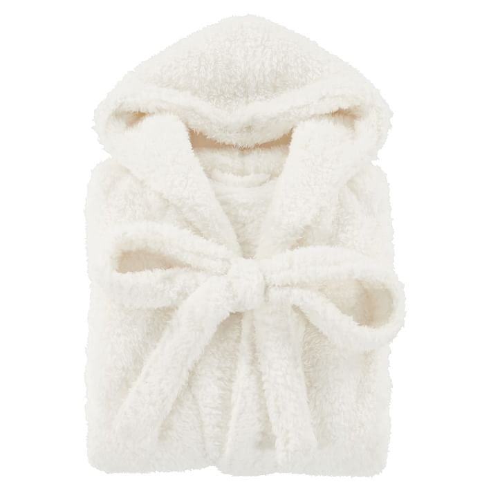 Hygge Hooded Plush Sherpa Robe - Country Club Prep