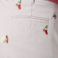 Harbor Pant with Embroidered Hangover Special by Castaway Clothing - Country Club Prep