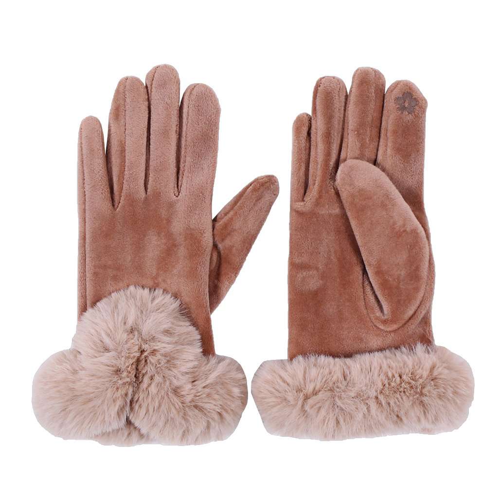 sherpa handschuhe Suede Sherpa Gloves by Nordic Fleece