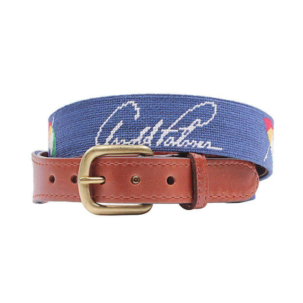 Arnold Palmer Needlepoint Belt by Smathers & Branson - Country Club Prep