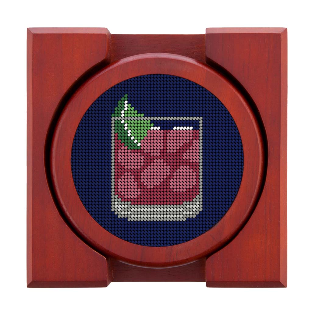 Make a Transfusion Needlepoint Coasters by Smathers & Branson - Country Club Prep