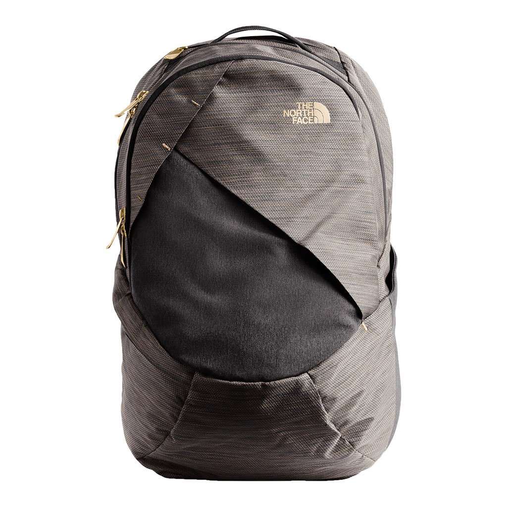 The North Face Women's Isabella Backpack in TNF Black Brass Melange   Country Club Prep