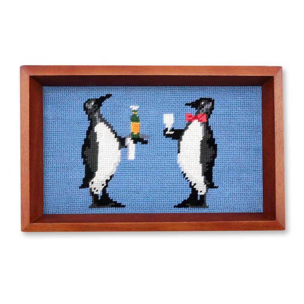 Wine Country Needlepoint Valet Tray by Smathers & Branson main image 0