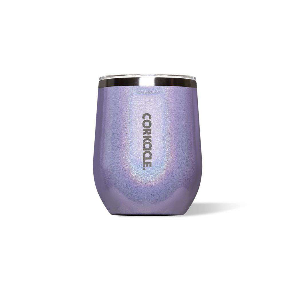 Classic Stemless Wine Tumbler in Sparkle Pixie Dust by Corkcicle - Country Club Prep