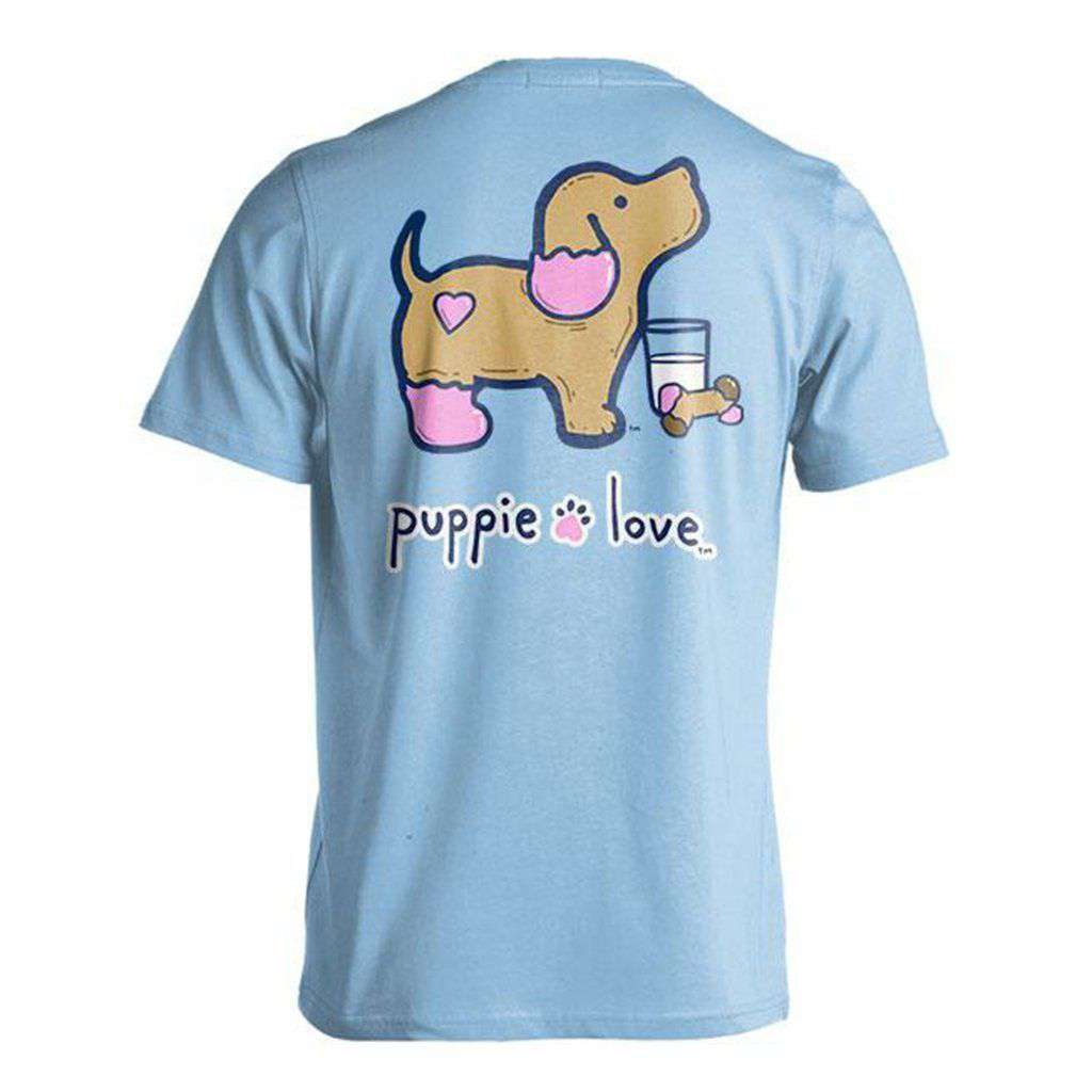 Scuba Doo Pup Tee in Stone Blue by Puppie Love main image 1