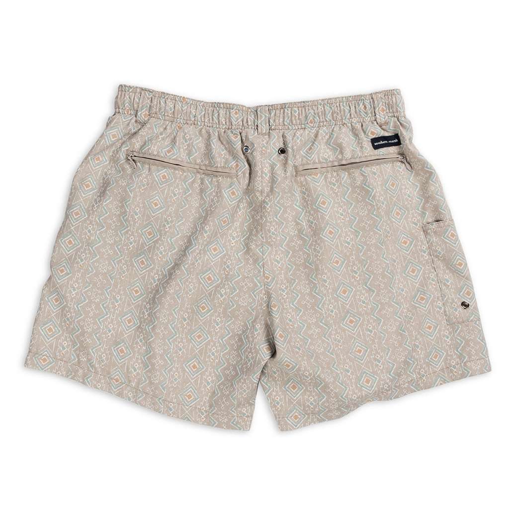 Dockside Swim Trunk - Toxaway Chambray by Southern Marsh - Country Club Prep