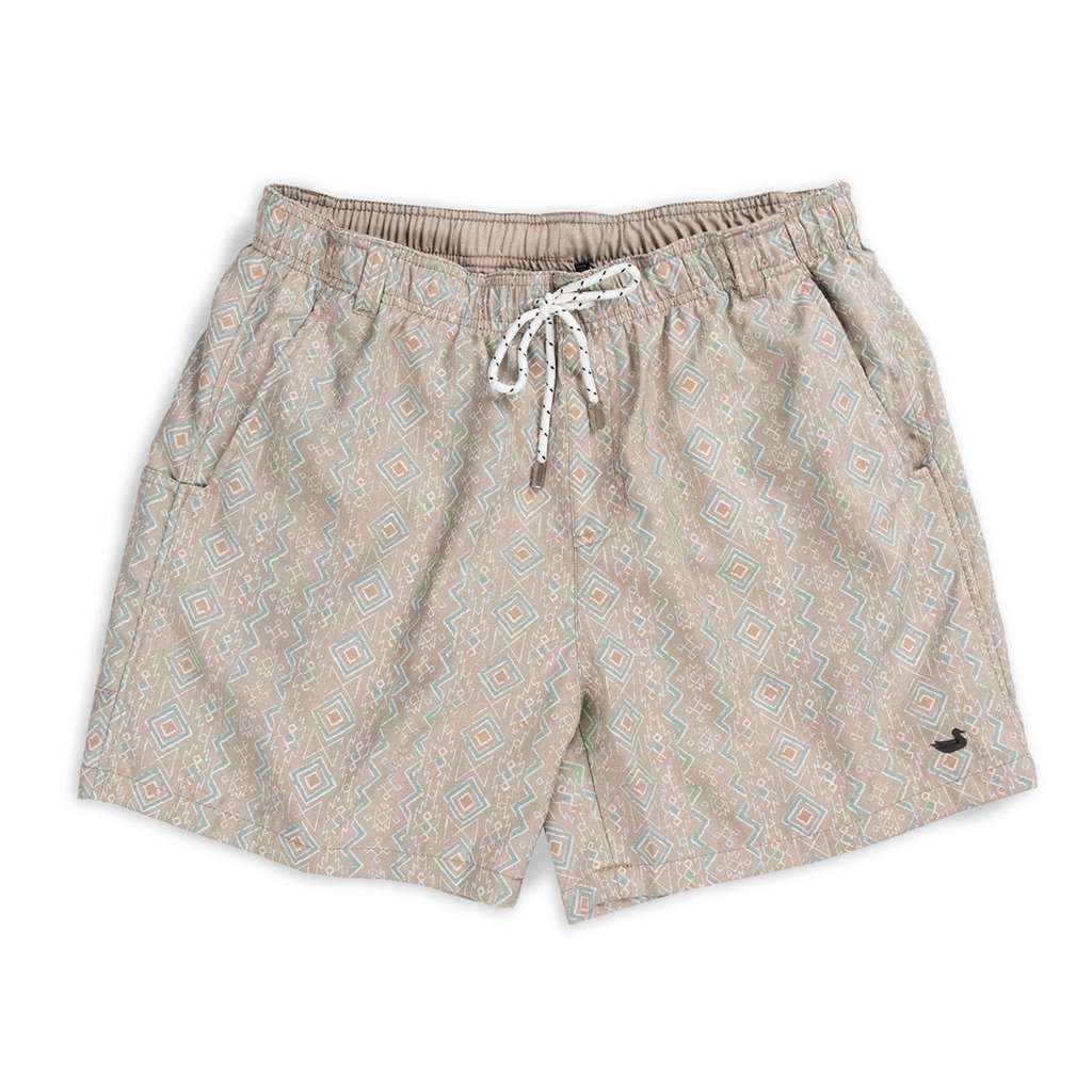 Dockside Swim Trunk - Toxaway Chambray by Southern Marsh - Country Club Prep