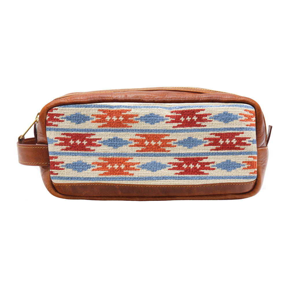Sedona Needlepoint Toiletry Bag by Smathers & Branson - Country Club Prep