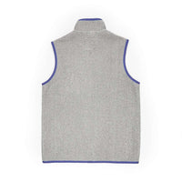 Highland Alpaca Vest in Light Gray by Southern Marsh - Country Club Prep