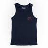 Authentic Flag Tank in Navy by Southern Marsh - Country Club Prep