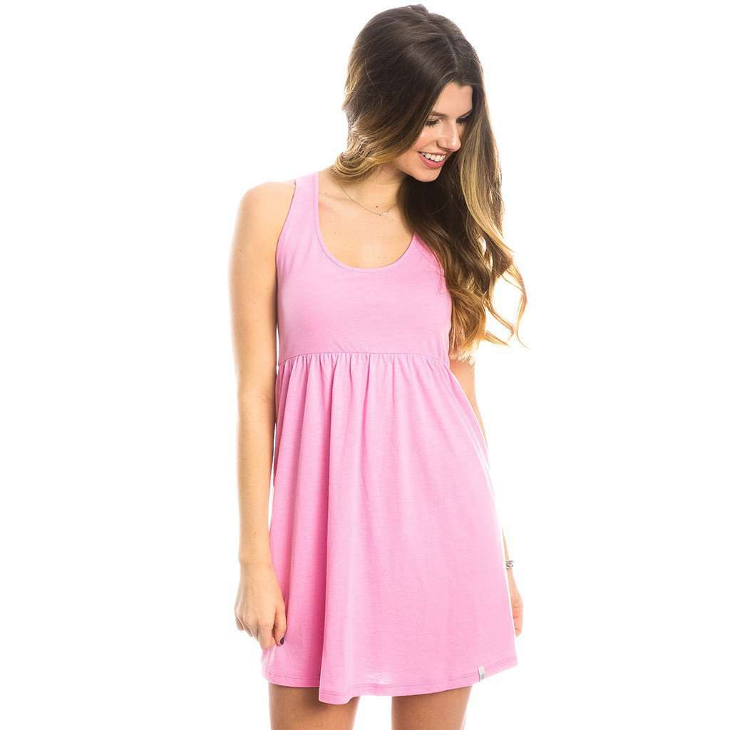 Lauren James Tailgate Dress in LJ Pink Country Club Prep