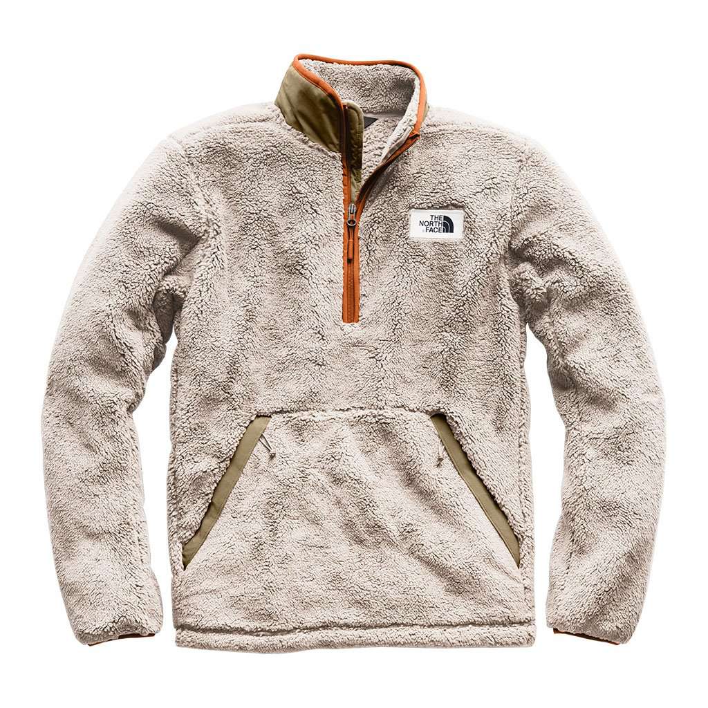 The North Face Men's Campshire Sherpa Fleece Pullover in Granite