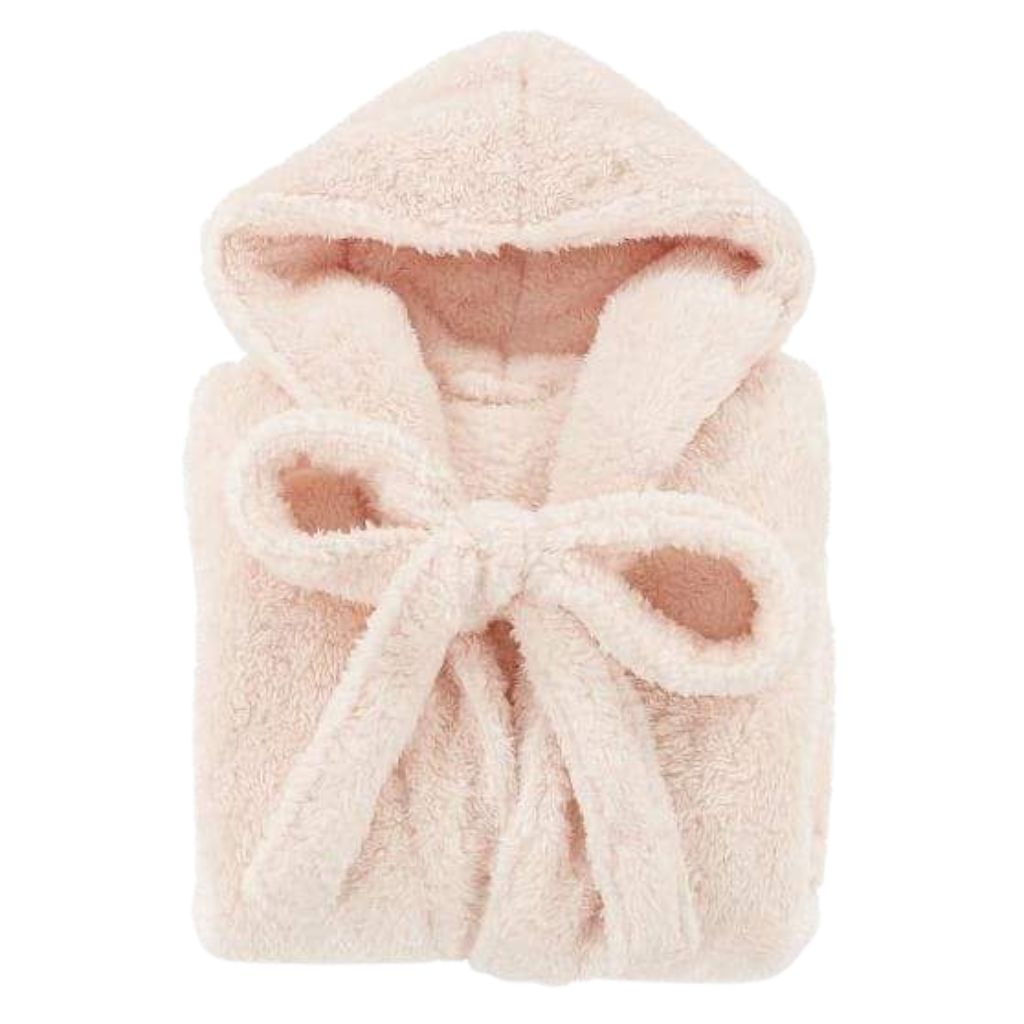 Hygge Hooded Plush Sherpa Robe - Country Club Prep