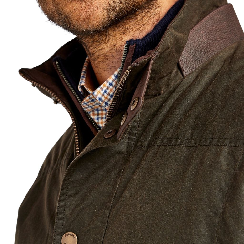 Carrickfergus Waxed Cotton Jacket by Dubarry of Ireland - Country Club Prep