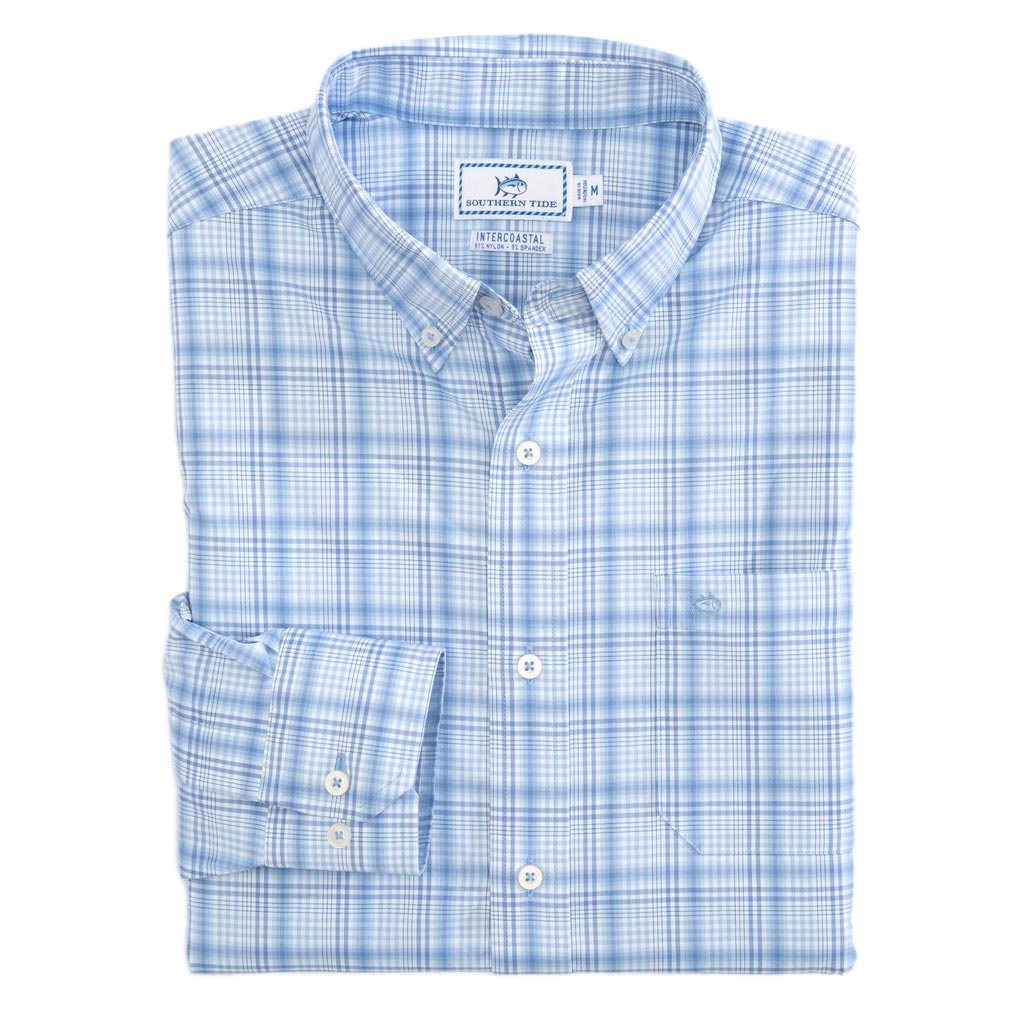 Abound Plaid Intercoastal Performance Shirt by Southern Tide - Country Club Prep