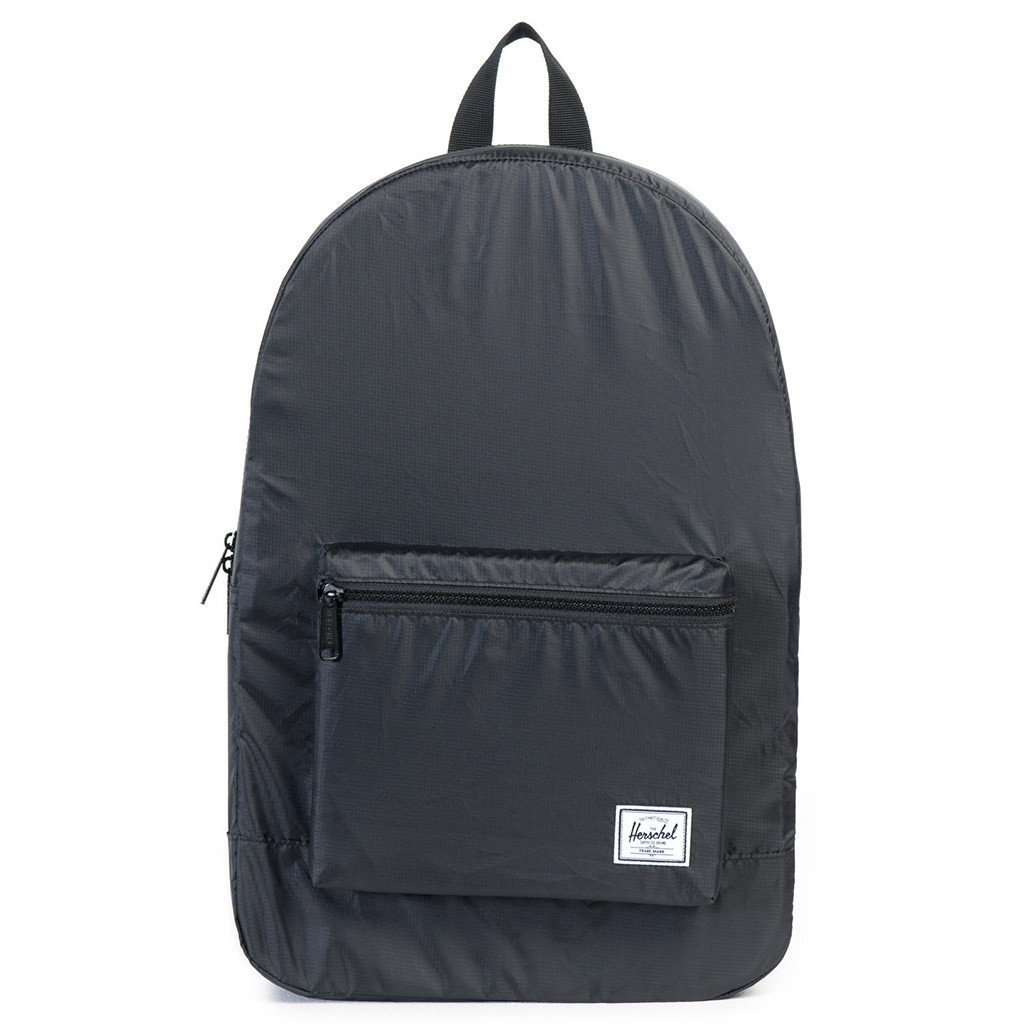 Herschel Supply Co. Packable Daypack in Black  Country Club Prep