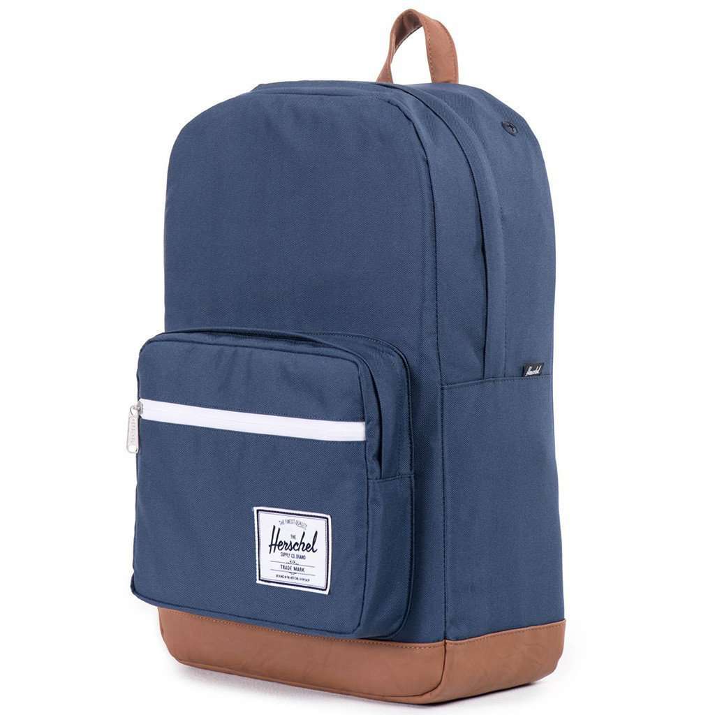herschel backpack pop quiz navy Pop Quiz Backpack in Navy by Herschel Supply Co. Navy