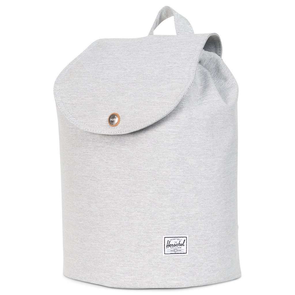 herschel backpack silver Herschel Supply Co. Reid Backpack in Light Grey Crosshatch – Country Club Prep