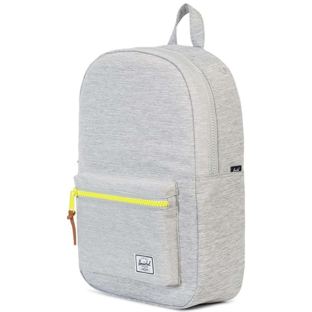 herschel backpack mid volume Herschel Supply Co. Settlement Mid-Volume Backpack in Light Grey Crosshatch – Country Club Prep