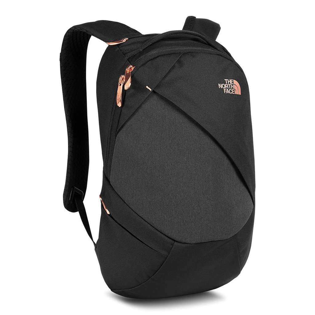 Women's Electra Backpack in Black and Rose Gold by The North Face Black Women's Electra Backpack in Black and Rose Gold by The North Face Black