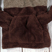 Two-Toned Kangaroo Pullover by Nordic Fleece - Country Club Prep