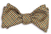 Booker Woolie Bow Tie in Burgundy, Blue and Tan by High Cotton - Country Club Prep