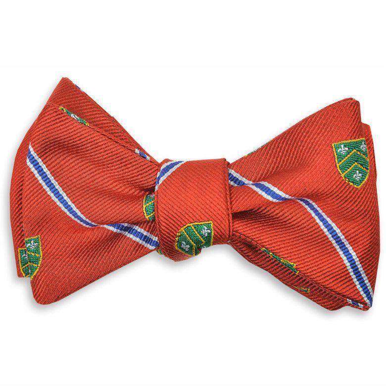 Caldwell Bow Tie in Orange by High Cotton - Country Club Prep