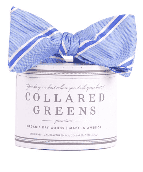 Walk The Plank Bow Tie in Sky Blue by Collared Greens