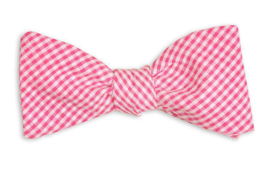 Cruz & Regis Red Gingham Bow Tie main image 1