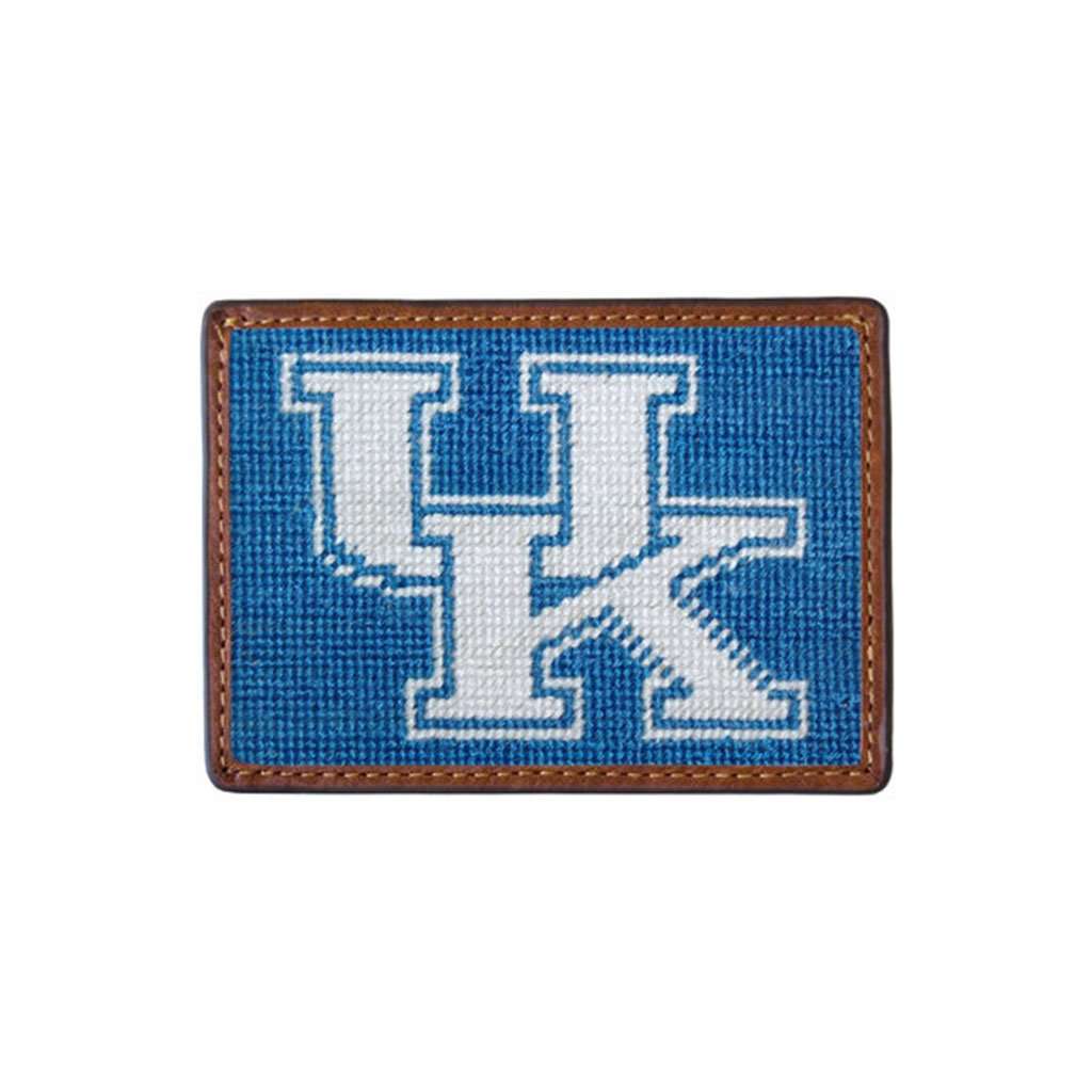 University of Kentucky Needlepoint Credit Card Wallet by Smathers & Branson - Country Club Prep